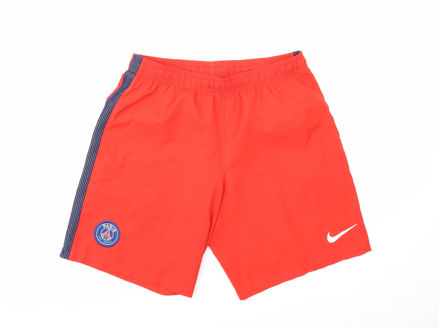 Nike Mens Red   Sweat Shorts Size L - paris saint germain
