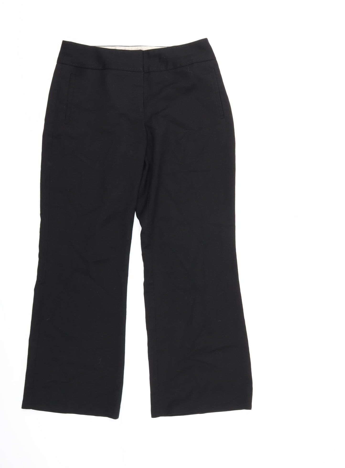 NEXT Womens Black   Trousers  Size 10 L27 in