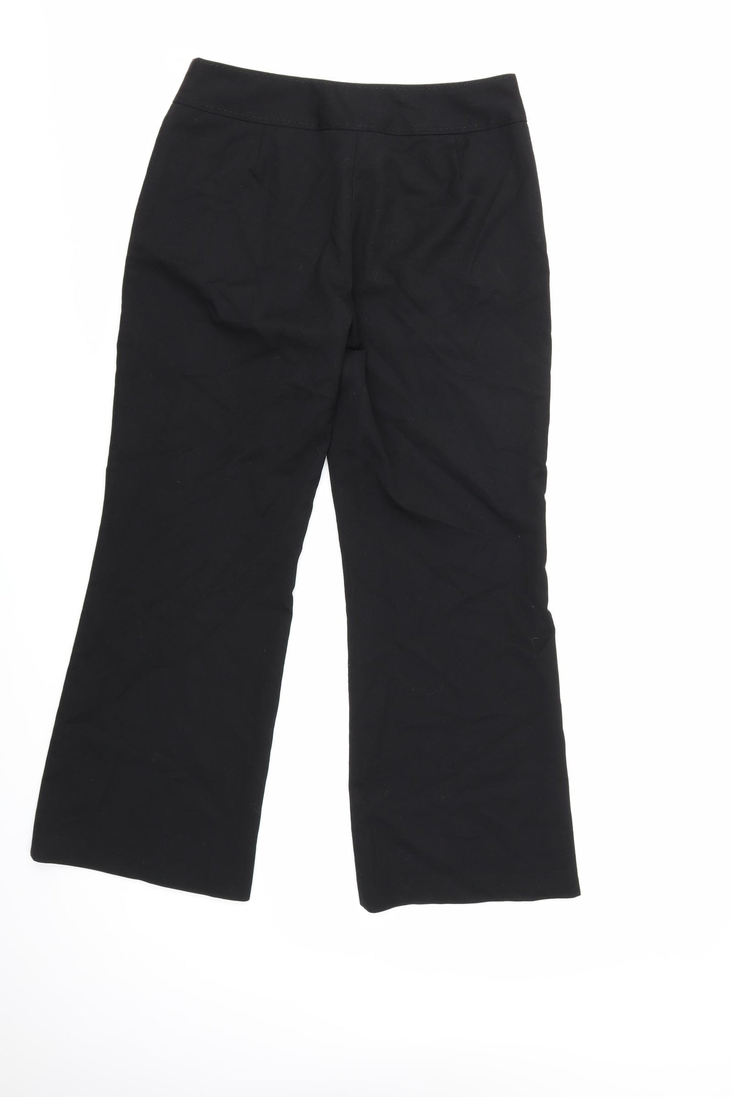 NEXT Womens Black   Trousers  Size 10 L27 in