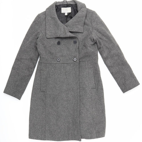 Old Navy Womens Grey   Trench Coat Coat Size M