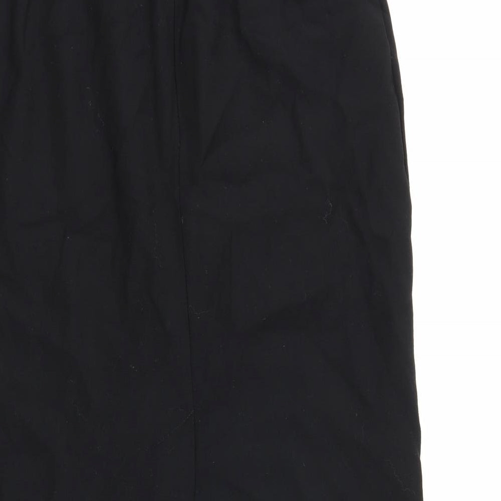Marks and Spencer Womens Black   Straight & Pencil Skirt Size 12