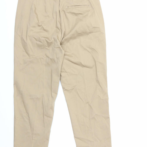 Marks and Spencer Womens Beige   Trousers  Size 12 L23 in