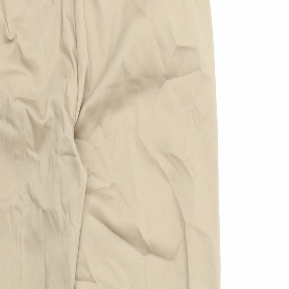 Marks and Spencer Womens Beige   Trousers  Size 12 L23 in