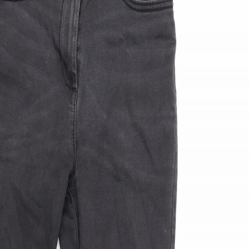 Marks and Spencer Womens Black  Denim Skinny Jeans Size 10 L28 in