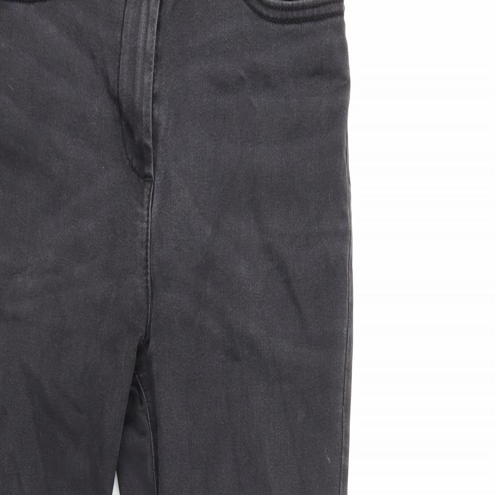 Marks and Spencer Womens Black  Denim Skinny Jeans Size 10 L28 in