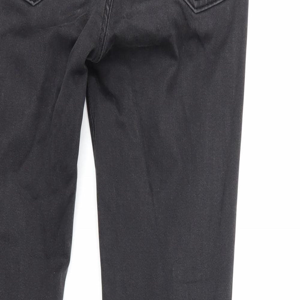Marks and Spencer Womens Black  Denim Skinny Jeans Size 10 L28 in