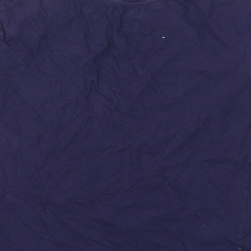 Bershka Womens Blue   Basic T-Shirt Size M