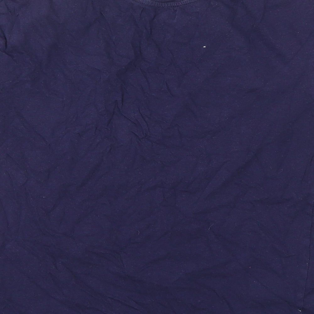 Bershka Womens Blue   Basic T-Shirt Size M