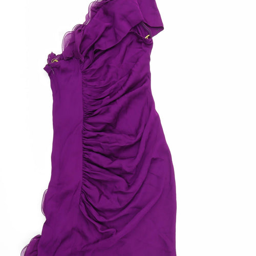 Catherine Malandrino Womens Purple   Bodycon  Size M