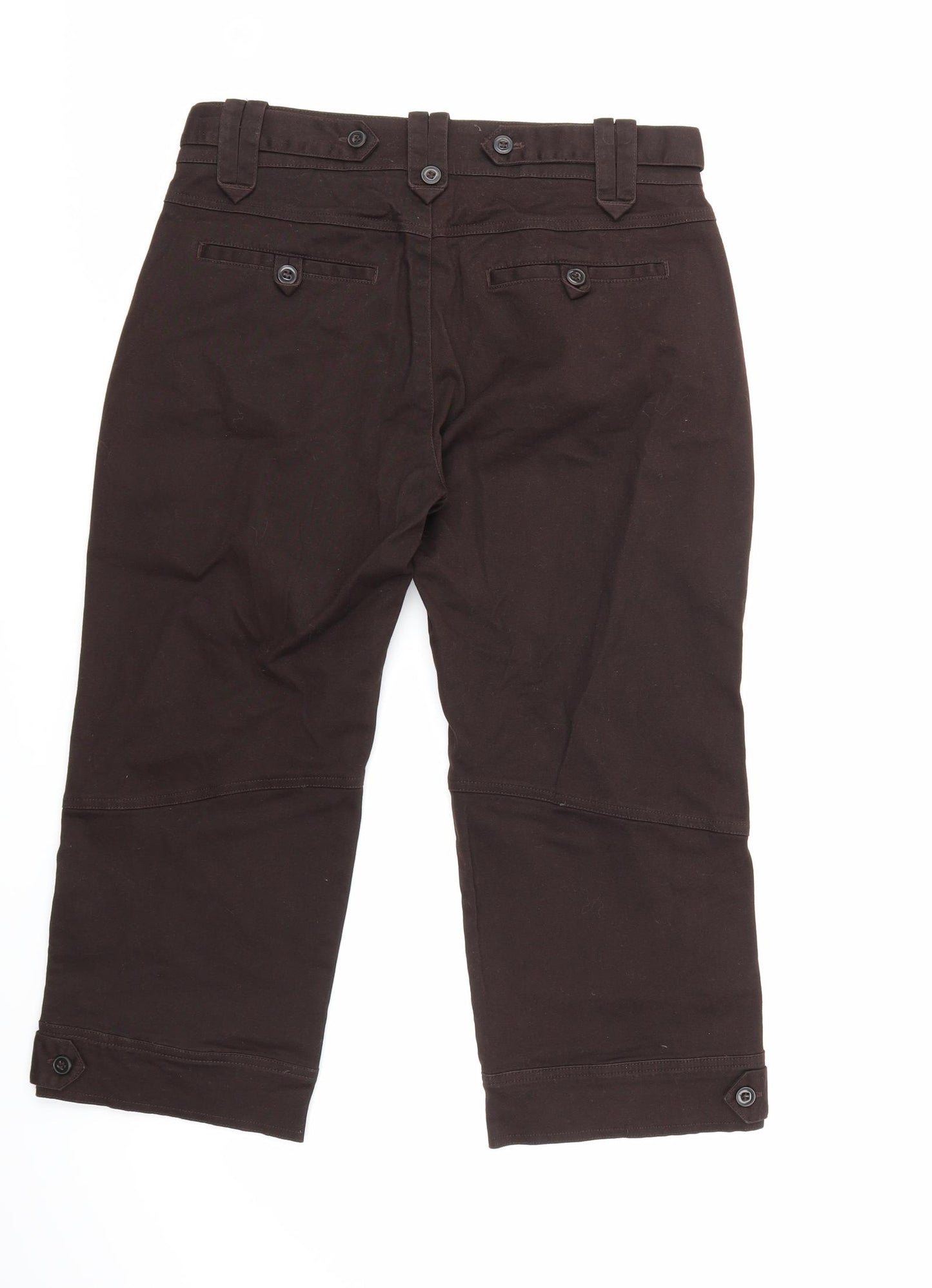 TCM Womens Brown   Cropped Trousers Size 12 L20 in