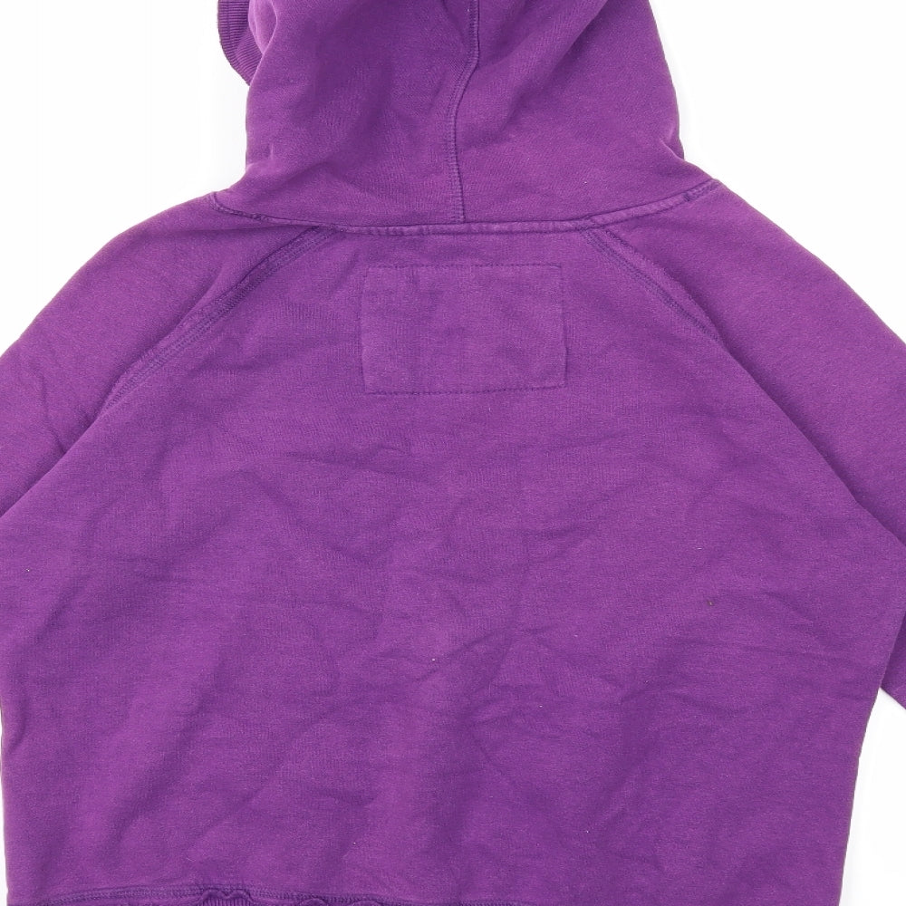 New Look Womens Purple   Pullover Hoodie Size 12