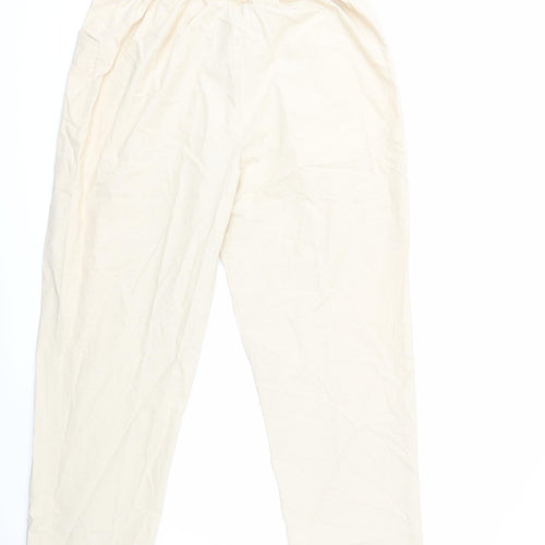 EWM Womens Beige   Trousers  Size 18 L29 in