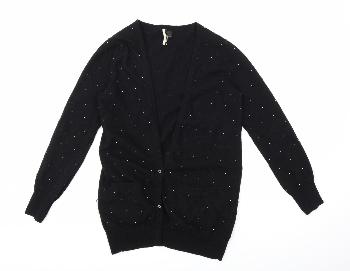 Topshop Womens Black   Cardigan Jumper Size 10