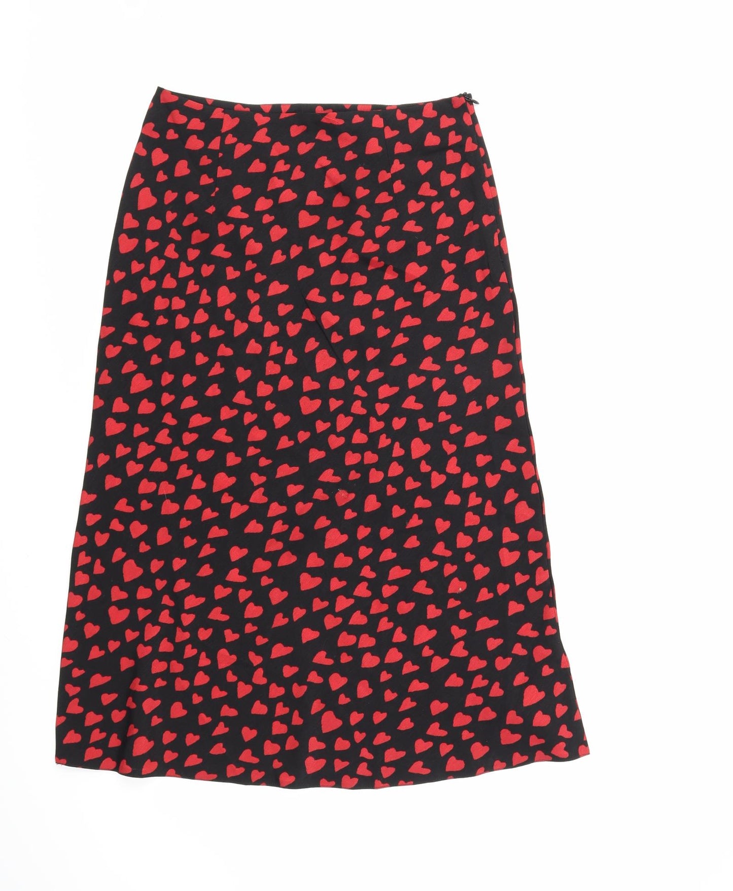 Nasty Gal Womens Black   A-Line Skirt Size 10