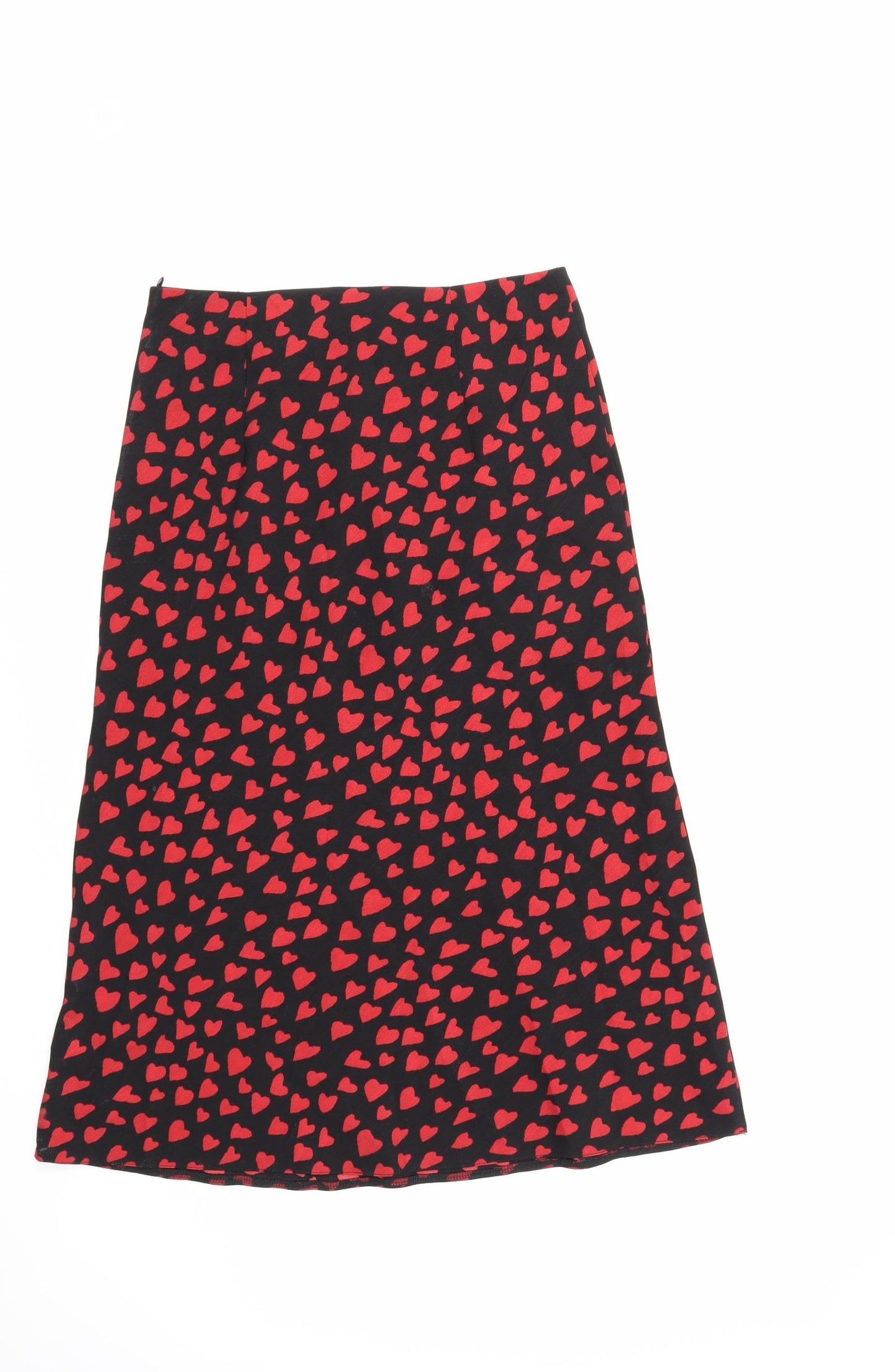 Nasty Gal Womens Black   A-Line Skirt Size 10