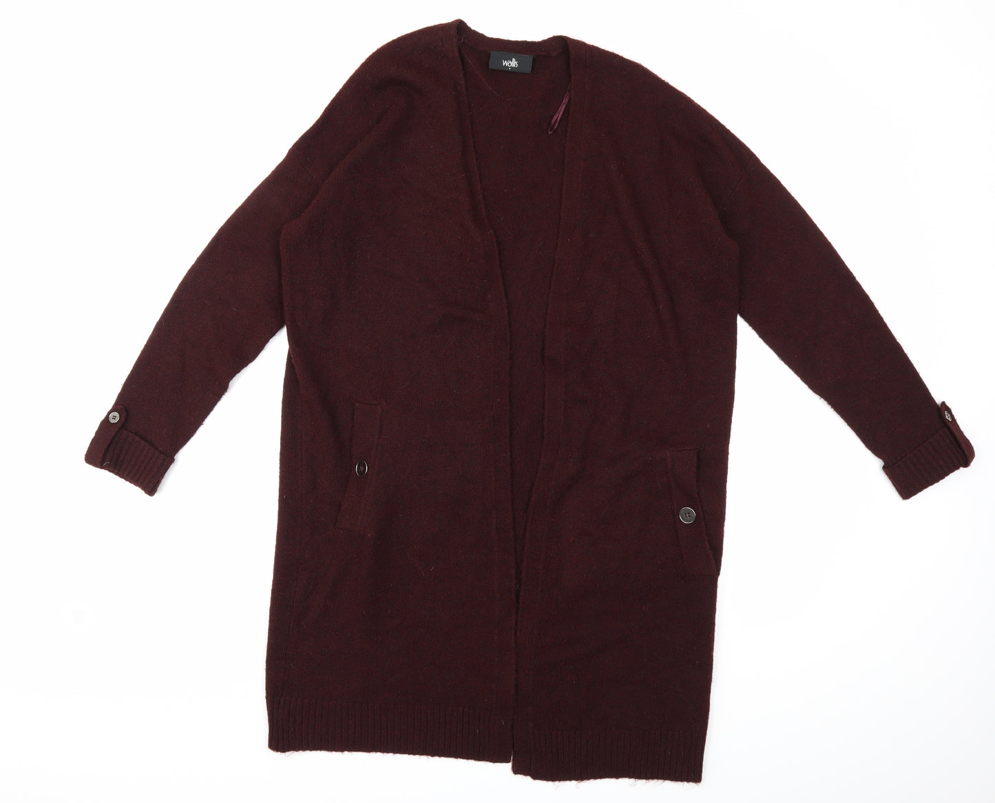 Wallis Womens Red   Cardigan Jumper Size S