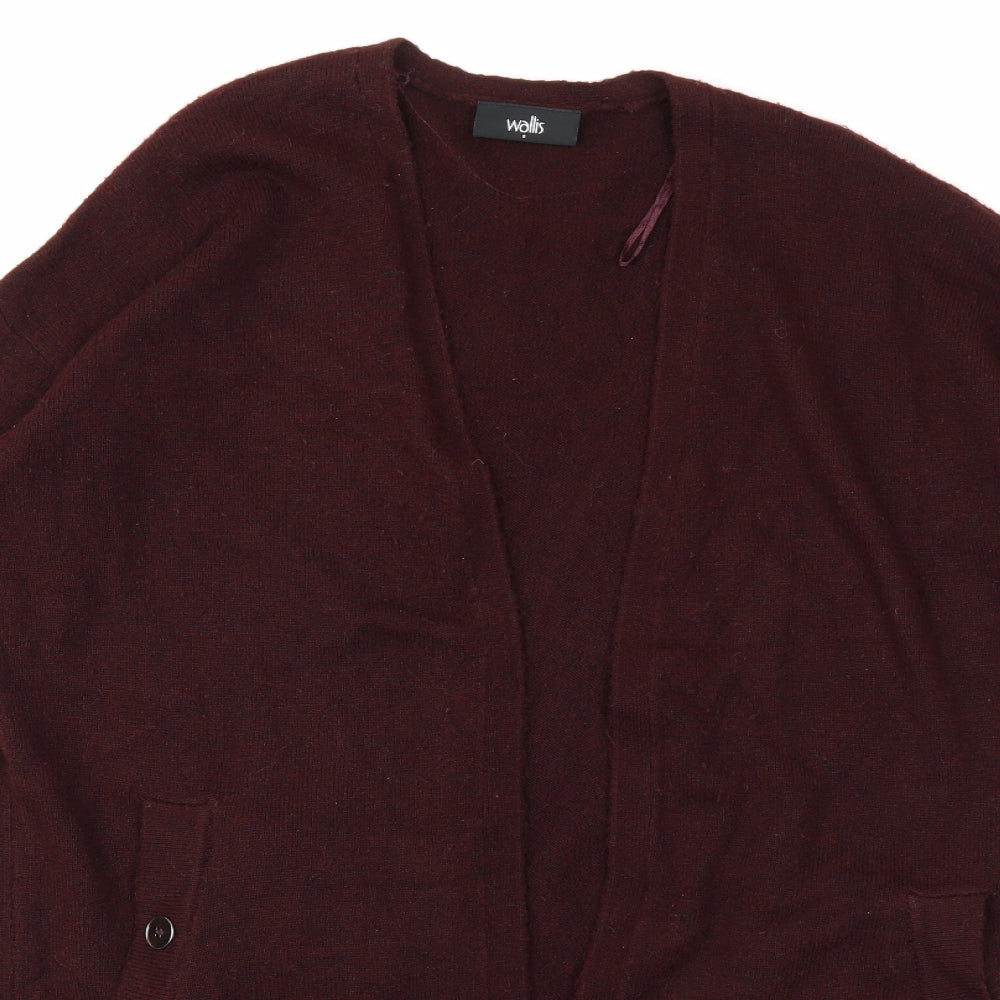 Wallis Womens Red   Cardigan Jumper Size S