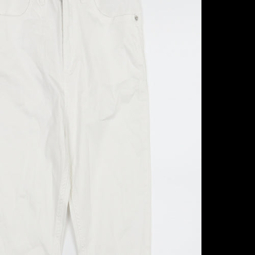 Marks and Spencer Womens White  Denim Skinny Jeans Size 10 L22 in