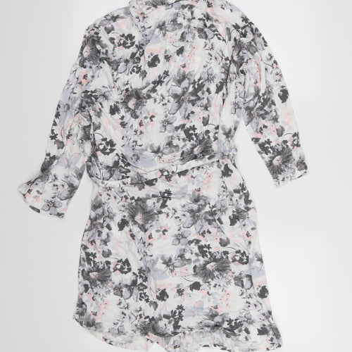 George Womens Multicoloured Floral Jersey  Gown Size 16