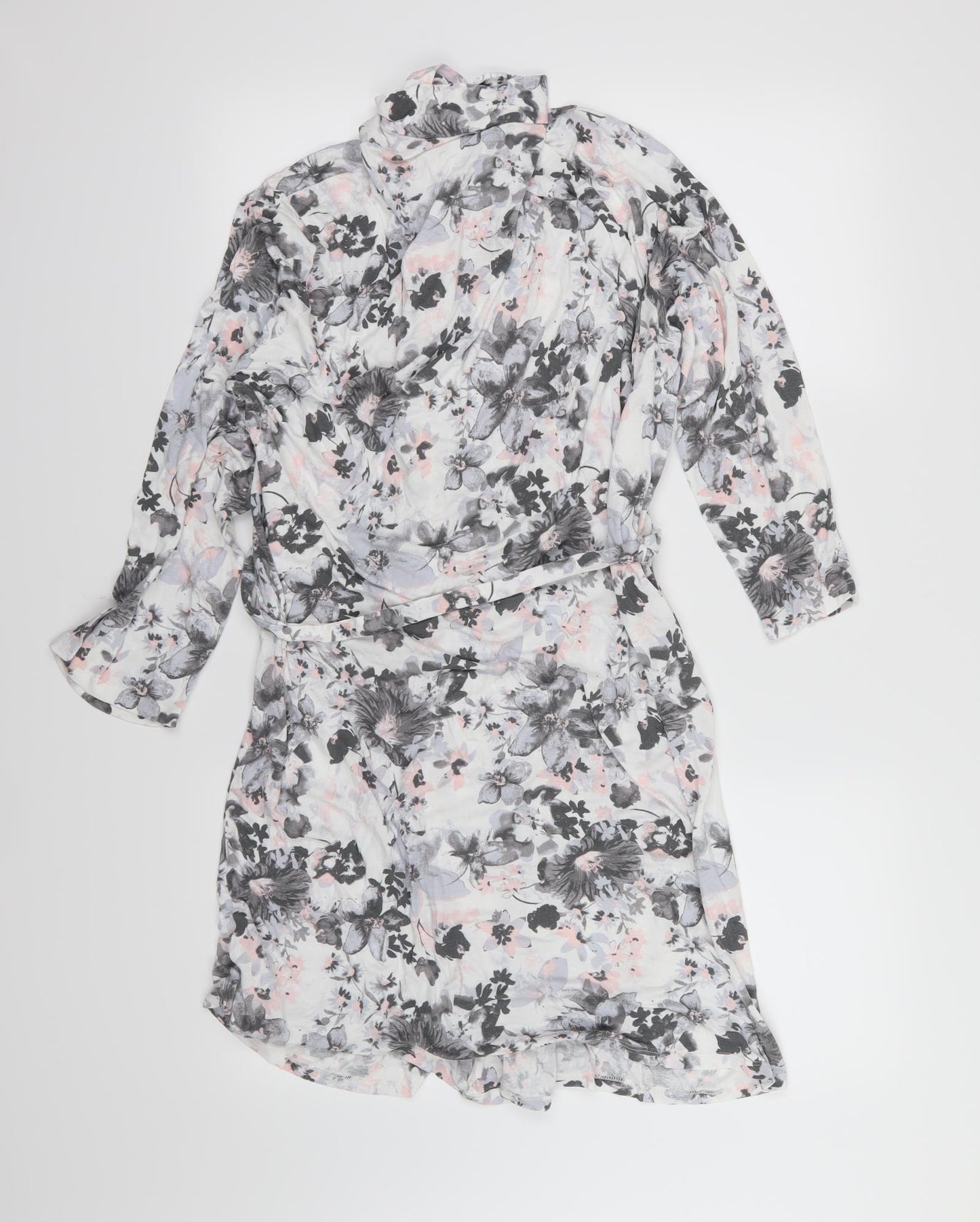 George Womens Multicoloured Floral Jersey  Gown Size 16