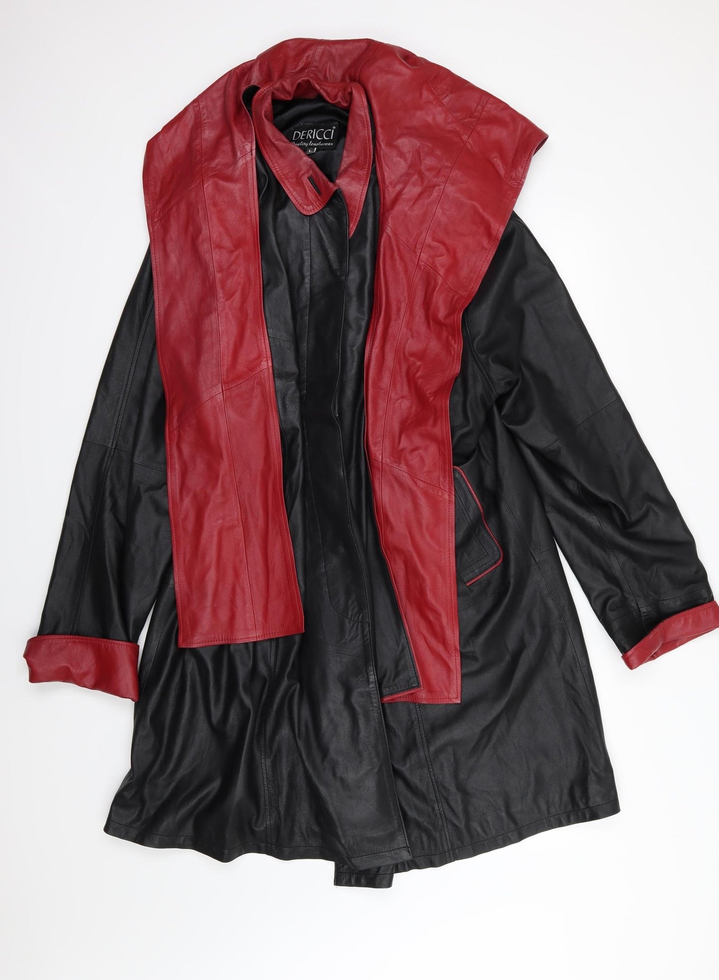 Daricci Womens Black   Overcoat Coat Size L