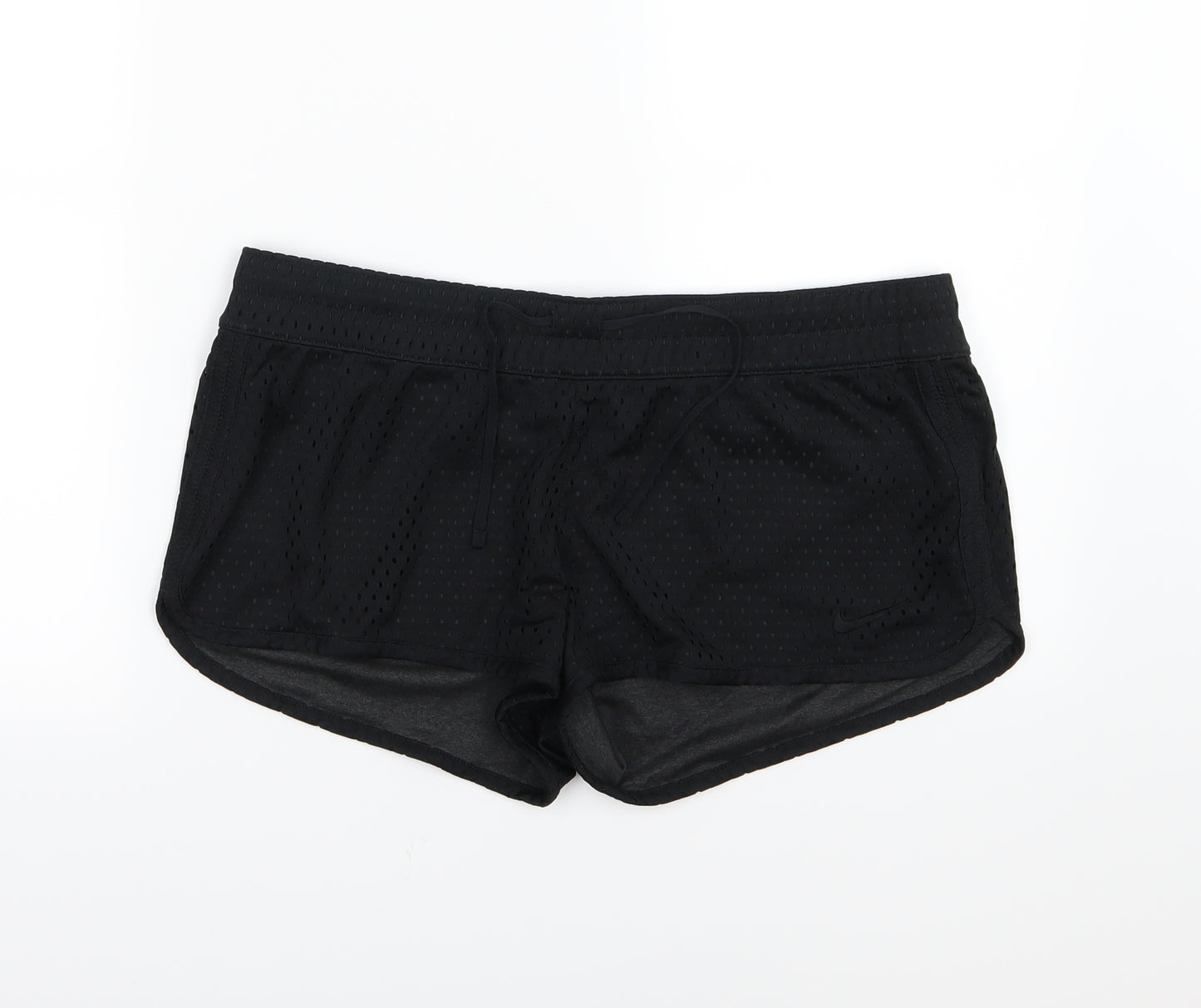 Nike Womens Black   Sweat Shorts Size L