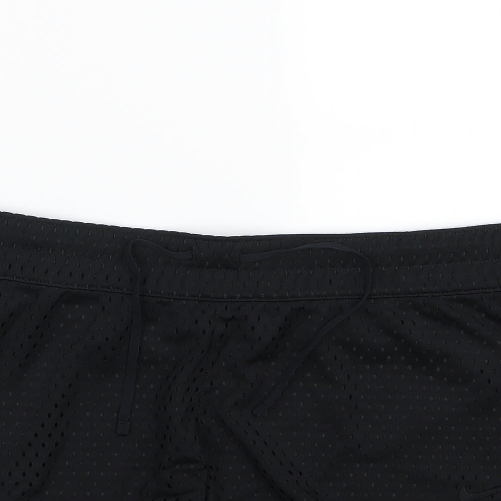 Nike Womens Black   Sweat Shorts Size L