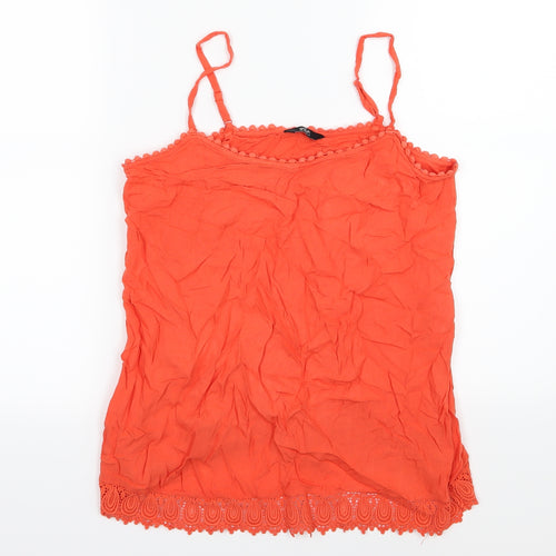 F&F Womens Red   Basic Blouse Size 8