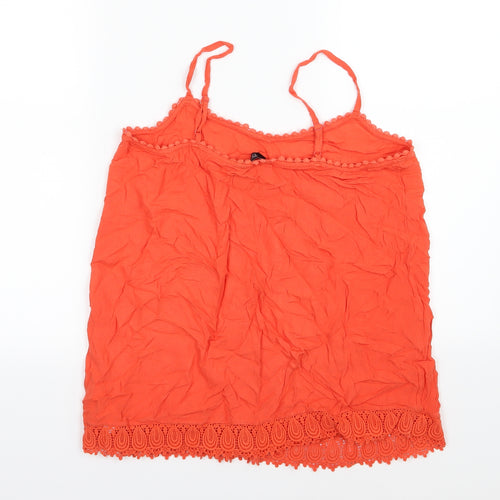 F&F Womens Red   Basic Blouse Size 8