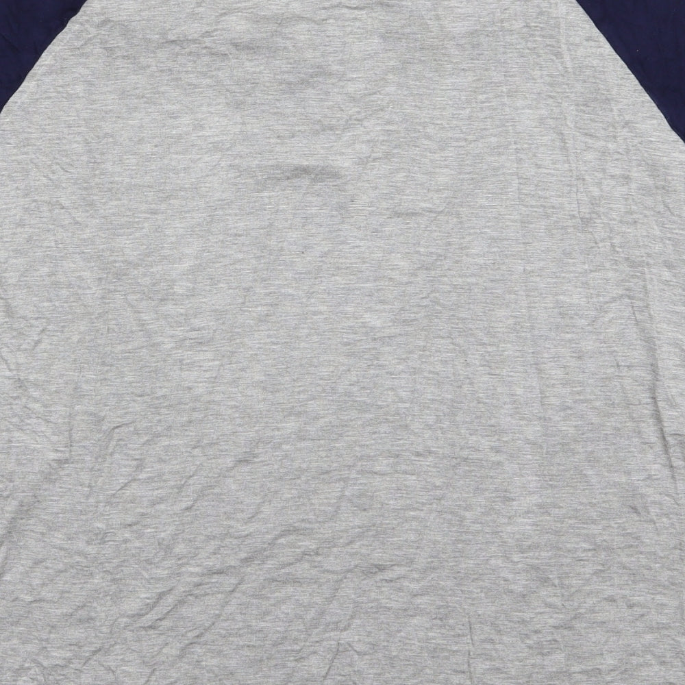 Enjoyoself Mens Grey  Jersey  T-Shirt Size M