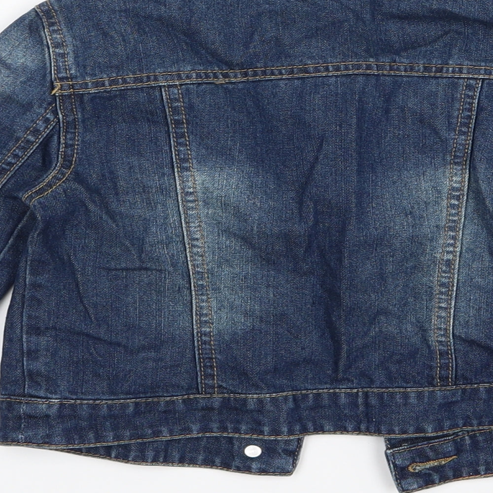 Julie mcdonald Girls Blue  Denim Jacket  Size 8 Years