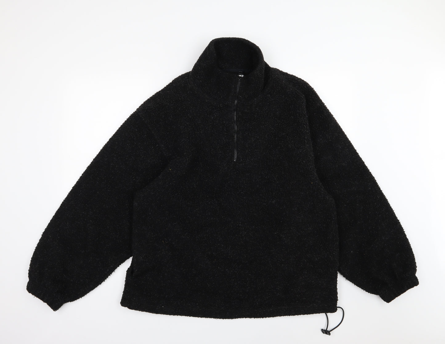 Avenue Mens Black  Fleece Jacket  Size L
