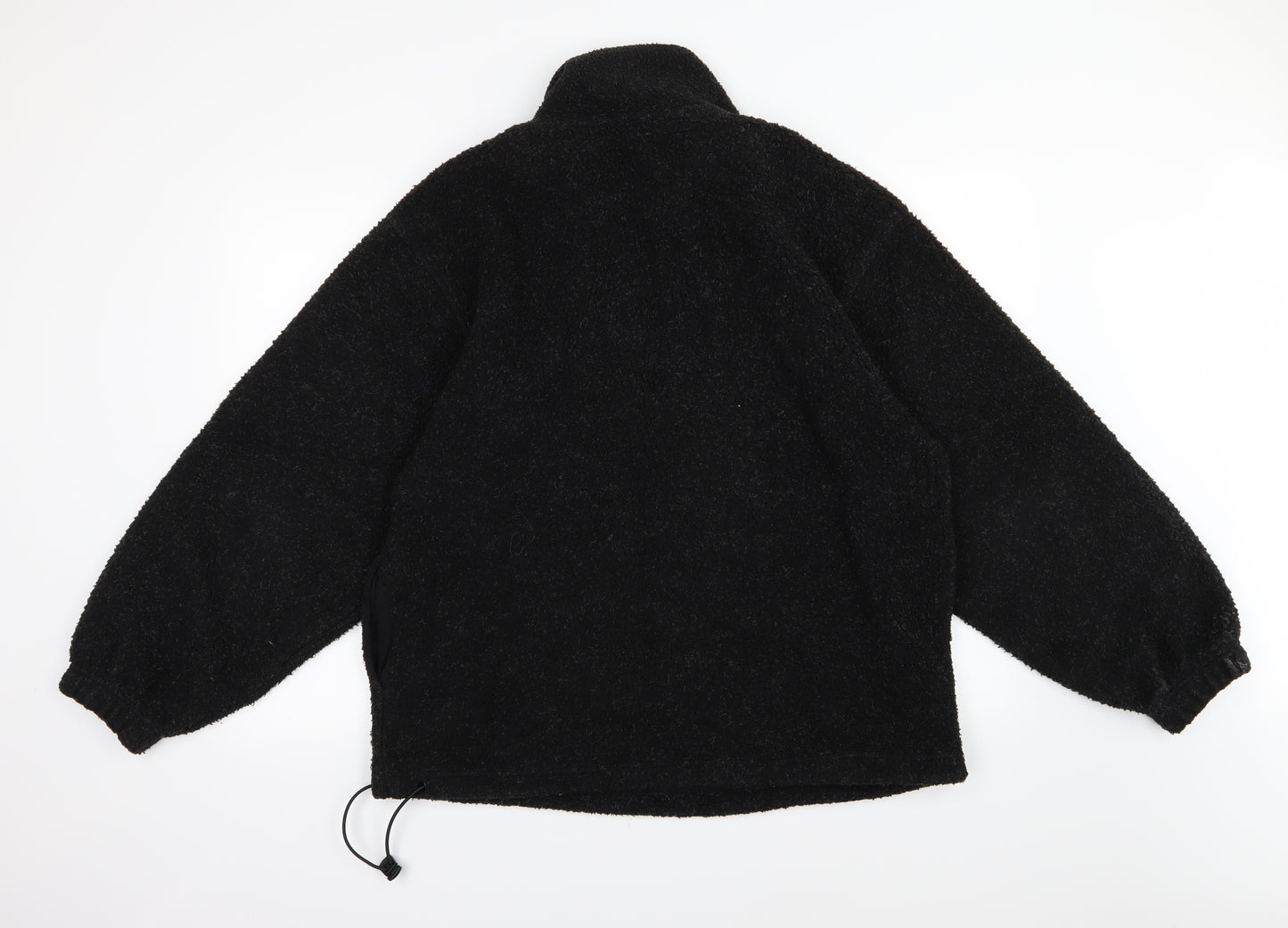Avenue Mens Black  Fleece Jacket  Size L