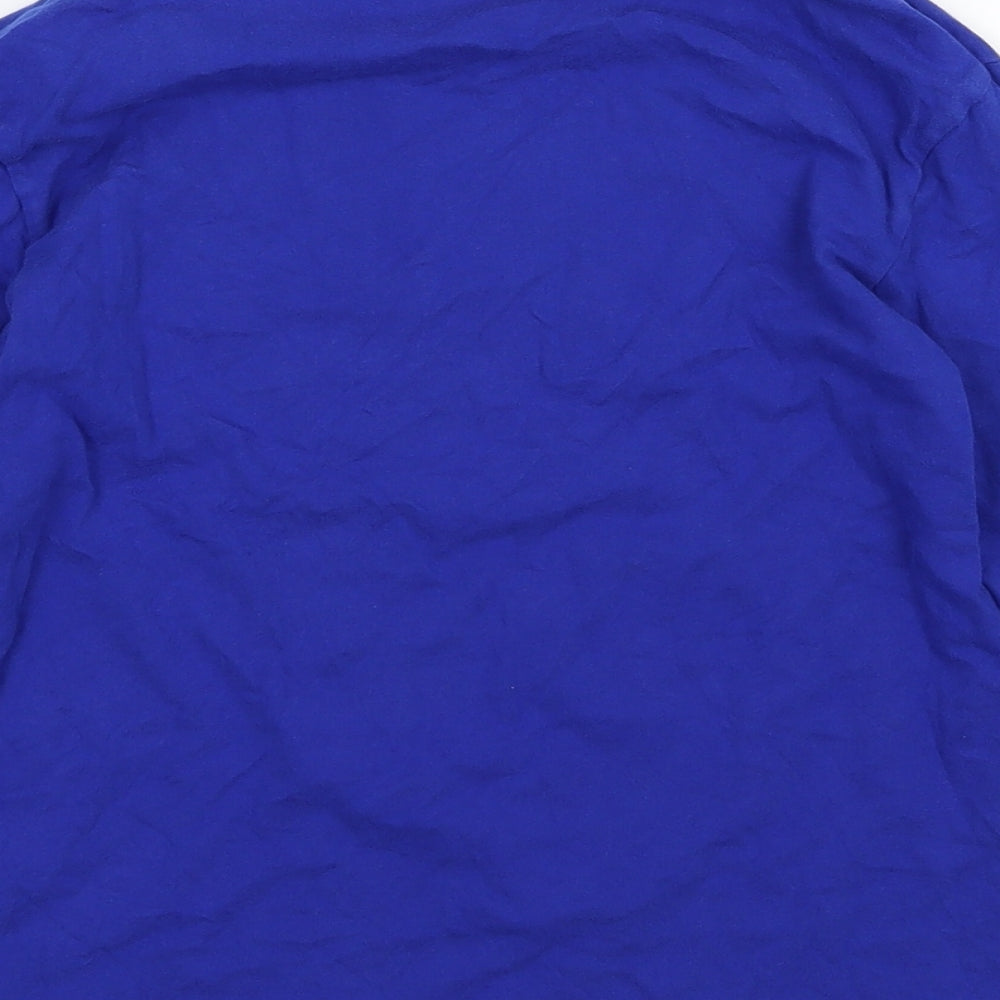 Blue Zoo Boys Blue  Jersey Basic T-Shirt Size 8-9 Years  - Christmas