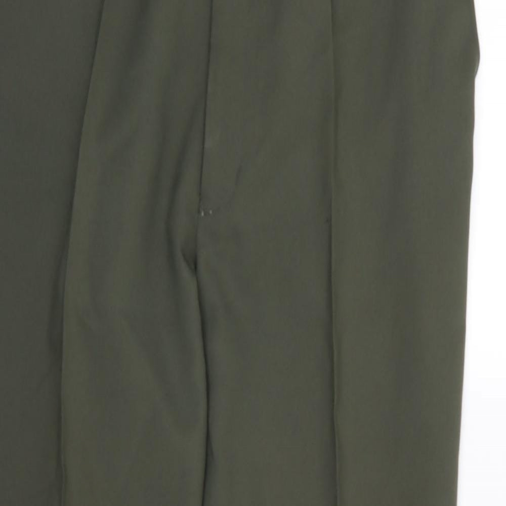 Preworn Mens Green  Rayon Trousers  Size 40 L30 in
