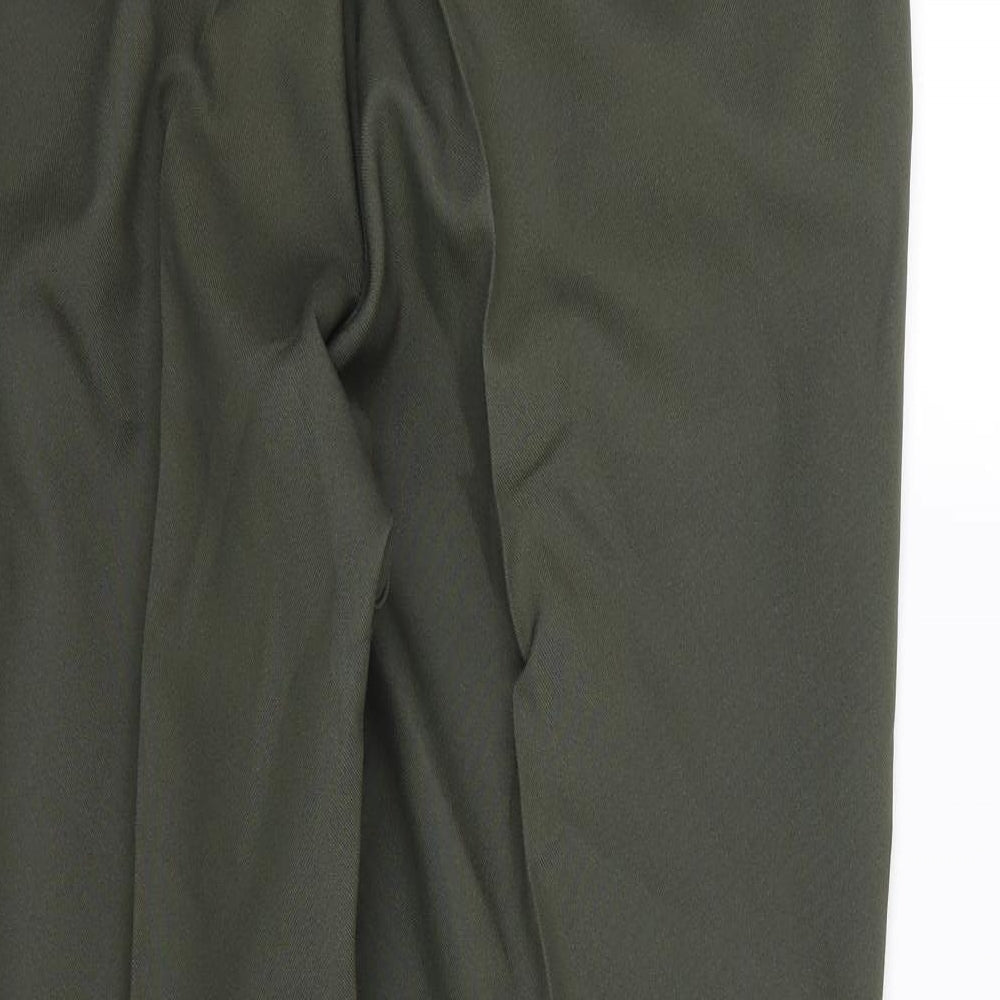 Preworn Mens Green  Rayon Trousers  Size 40 L30 in