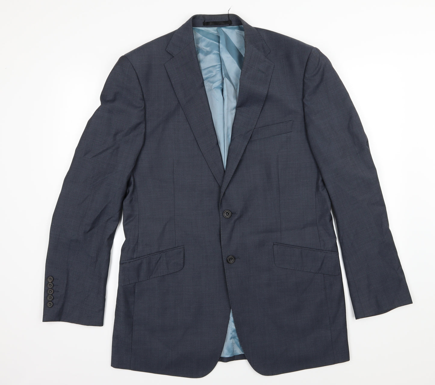 Marks and Spencer Mens Blue   Jacket Suit Jacket Size 40