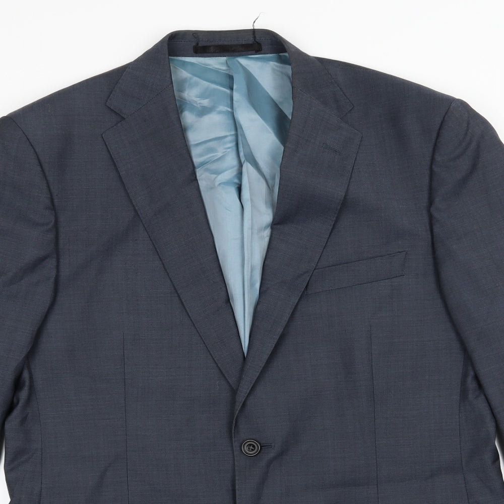 Marks and Spencer Mens Blue   Jacket Suit Jacket Size 40