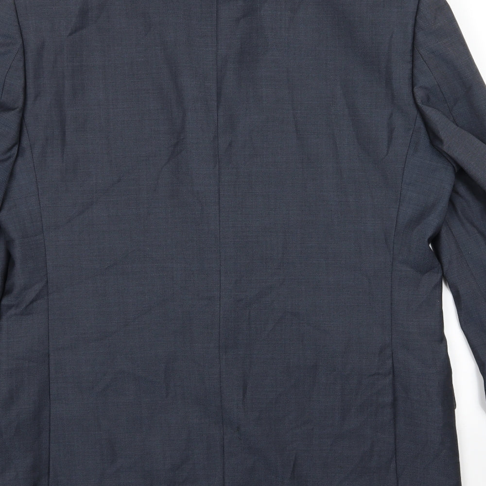 Marks and Spencer Mens Blue   Jacket Suit Jacket Size 40