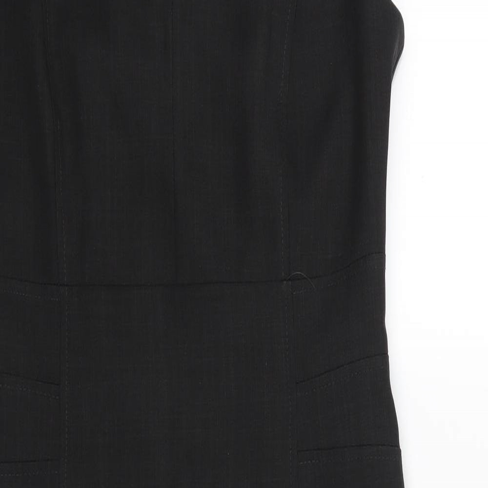 Debenhams Womens Grey  Rayon Pencil Dress  Size 12