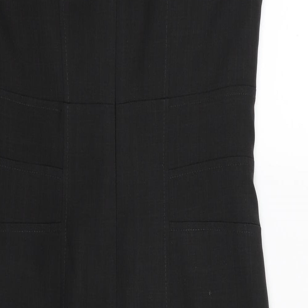 Debenhams Womens Grey  Rayon Pencil Dress  Size 12