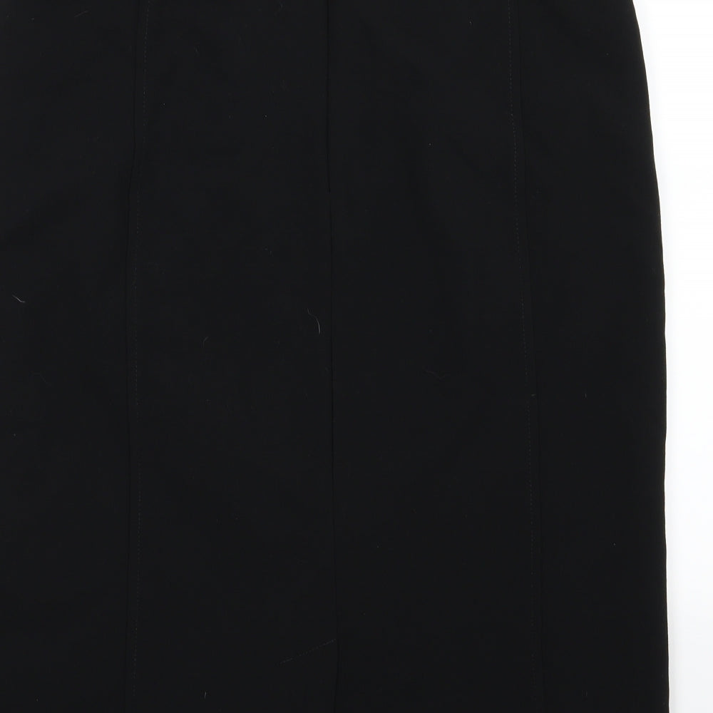 Marks and Spencer Womens Black  Rayon Peasant Skirt Size 16