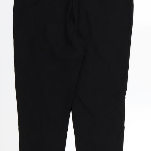 Emeliax Womens Black   Trousers  Size 18 L25 in