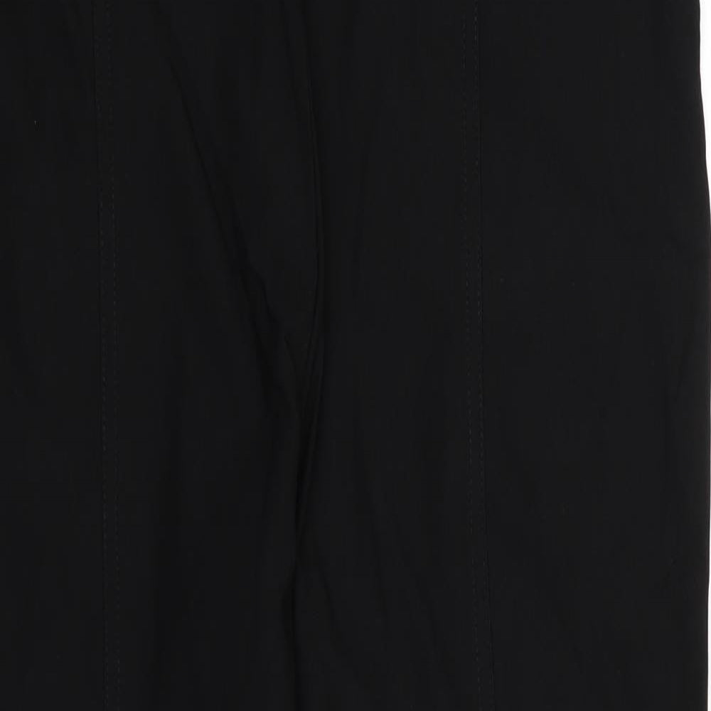 Emeliax Womens Black   Trousers  Size 18 L25 in