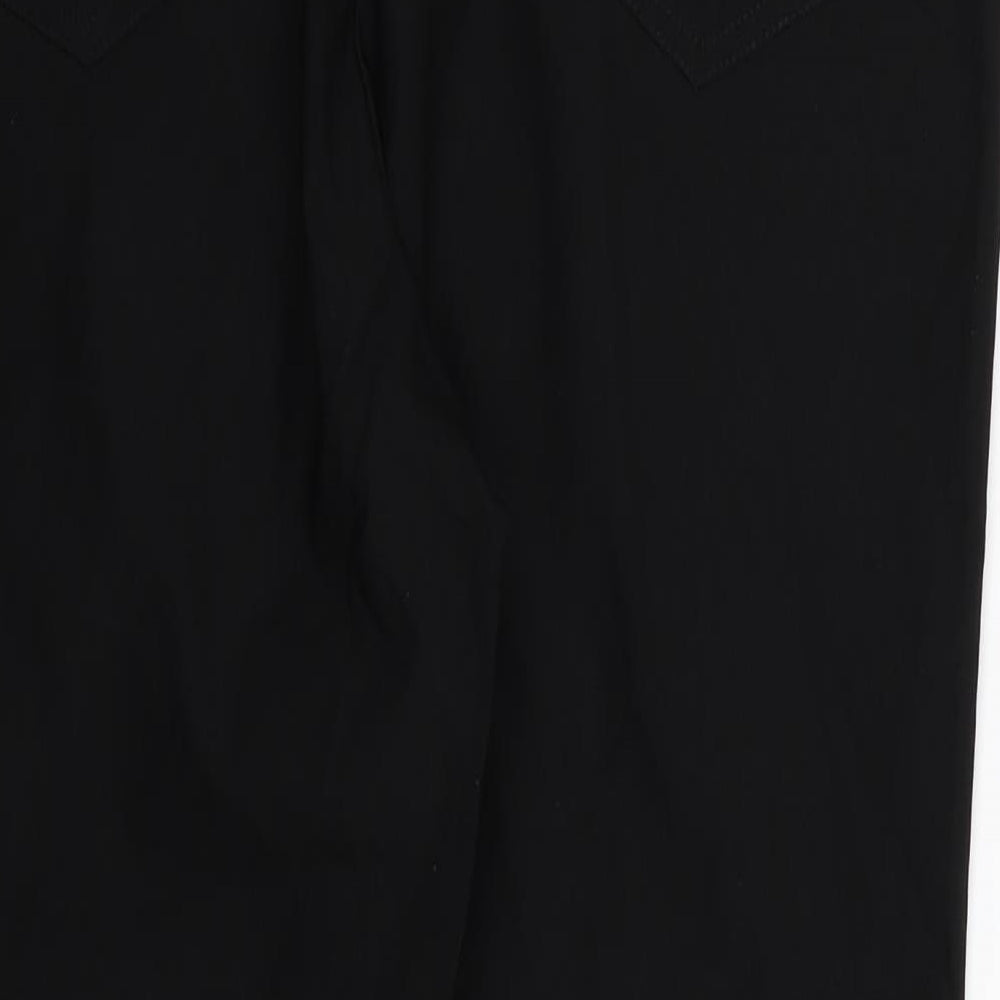 Emeliax Womens Black   Trousers  Size 18 L25 in