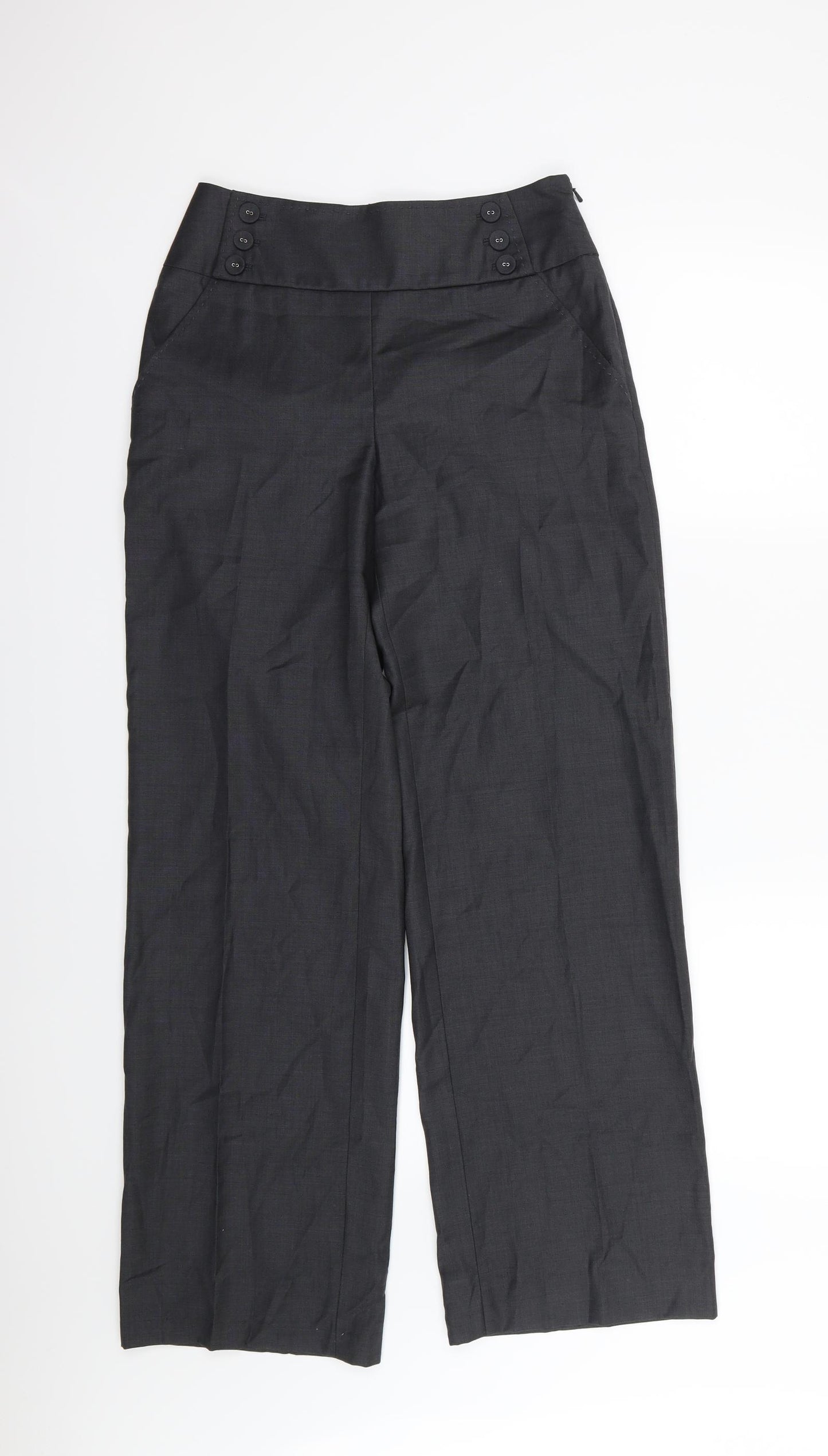NW 3 Womens Grey   Trousers  Size 8 L31 in