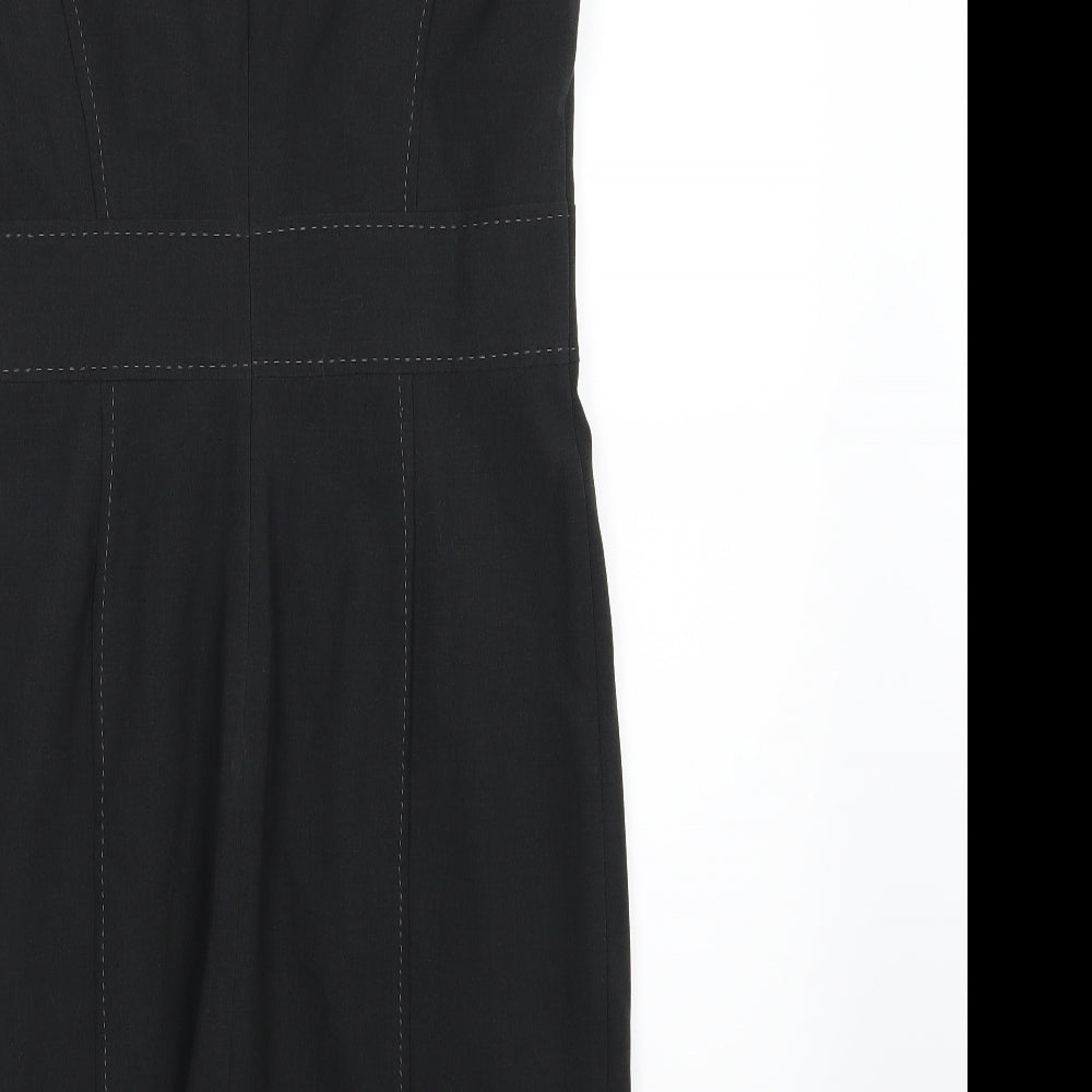Marks and Spencer Womens Grey  Rayon Pencil Dress  Size 12