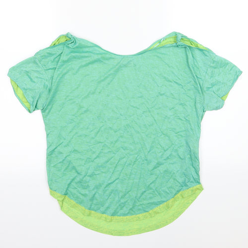 Zara Womens Green   Basic T-Shirt Size S