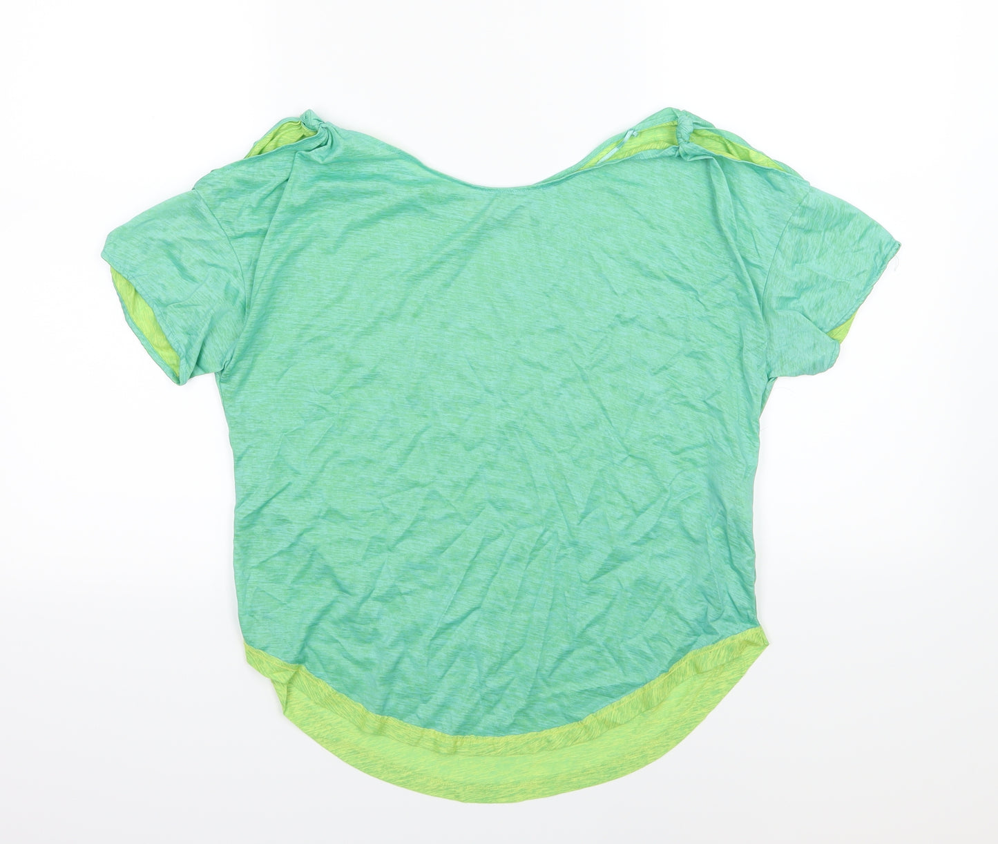 Zara Womens Green   Basic T-Shirt Size S