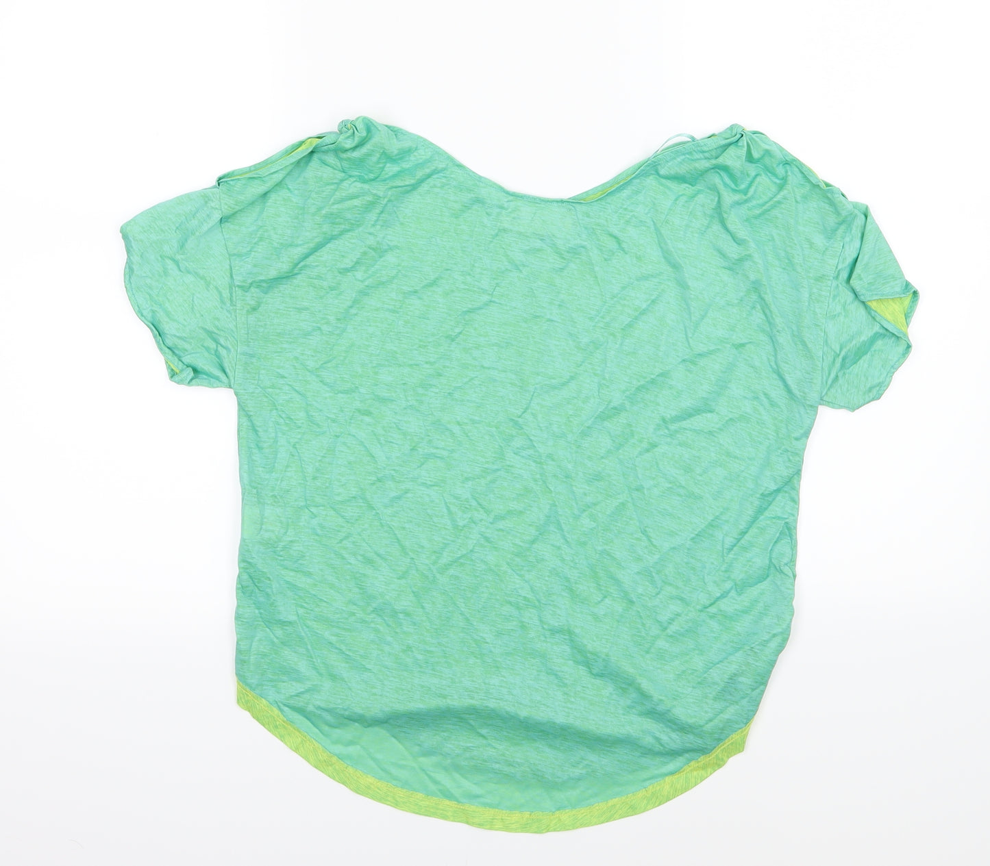 Zara Womens Green   Basic T-Shirt Size S